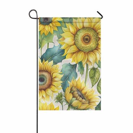 12x18 Inch Double Sided Garden Flag Fall Flag, Sunflower Medley Summer Fall Garden Flag House Flag For Outdoor Yard Flag Decoration