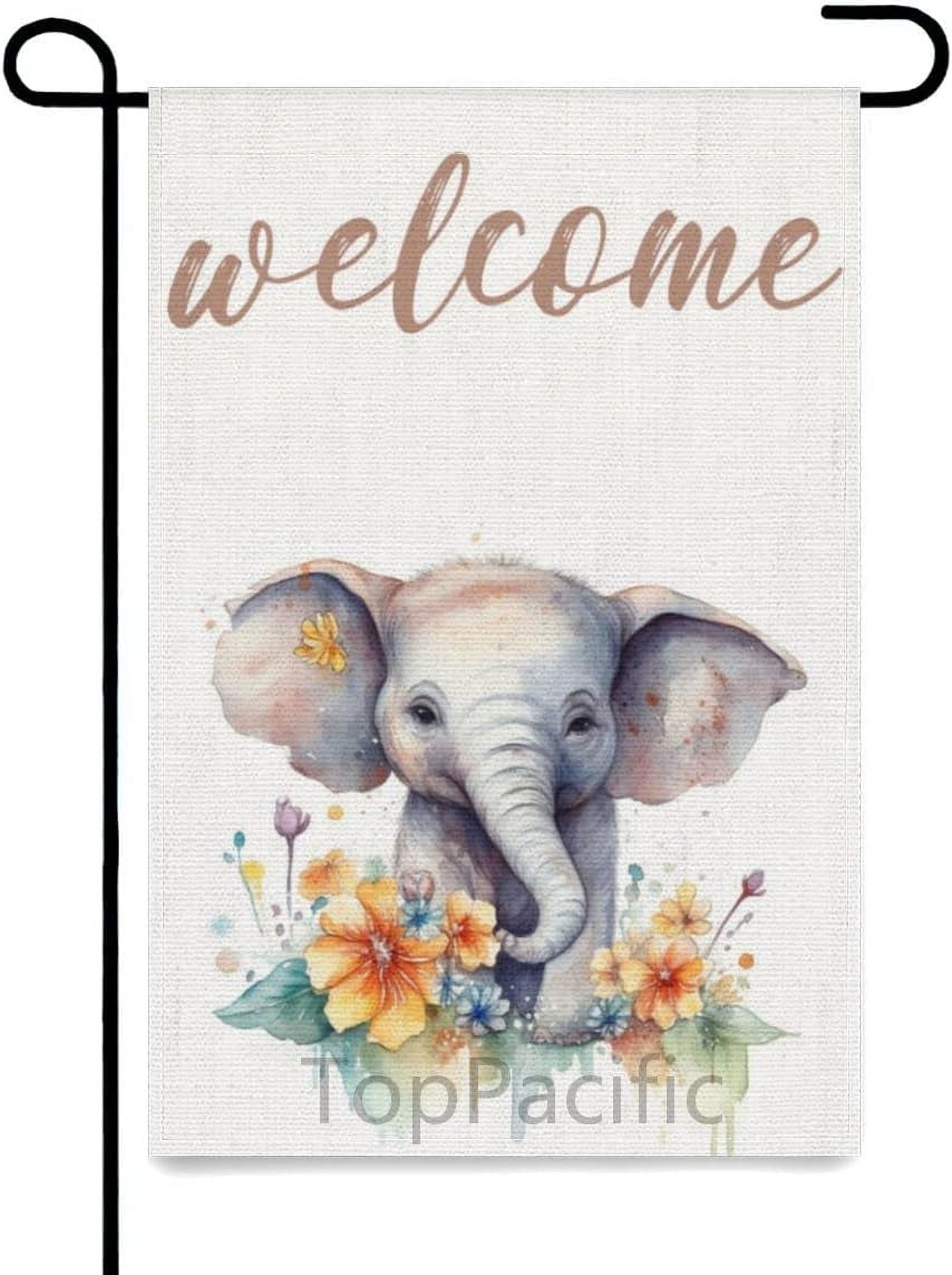 Welcome Fall Garden Flag – 12x18" Double-Sided Beagle Autumn Decor – Pumpkin, Leaves, Outdoor Yard Flag