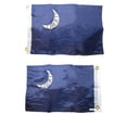 thumbnail image 1 of 12x18 Moultrie Liberty Moon 2 Faced 2-ply Nylon Wind Resistant Flag 12x18 Inch, 1 of 2