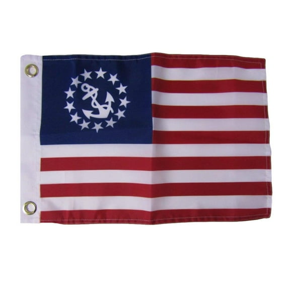 12x18 Nautical Boat Flag Yacht Ensign Premium FAST USA SHIP