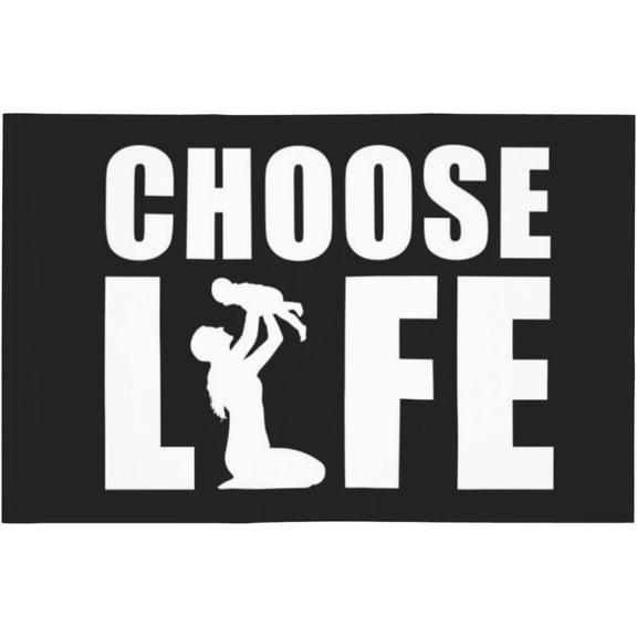 12x18 Pro Life Choose Life Anti Abortion Flag For Car Double Sided Don'T Tread On Baby Me Car Flag Pray To Stop End Abortion Now Flag Defend The Defendless Flag No Window Clip