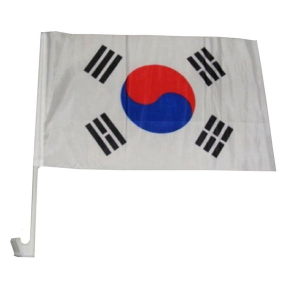 12x18 South Korea Country Car Vehicle 12"x18" Flag
