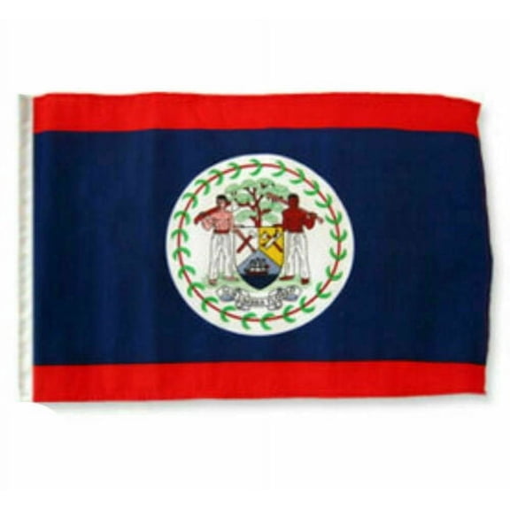 12x18 inch 12"x18" Belize Sleeve Flag Boat Car Garden