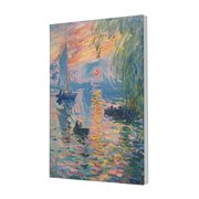12x18 inch Bathroom Home Decorative Paintings Canvas Sunrise By The Lake,Apartment Bathroom Decor Canvas Accessory,Classic Sunrise By The Lake Vintage Style Painting Poster,Gift For Art Lover