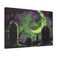 thumbnail image 1 of 12x18 inch Decorative Paintings On The Wall Moon Night Cemetery,Indoor Bar,Cafes,Man Cave,Lounge Decor Wall Art Prints Poster,Vintage Moon Night Cemetery Art Oil Paintings Canvas Decor Gifts, 1 of 6