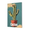 thumbnail image 1 of 12x18 inch Garden Wall Decor Potted Cactus Oil Paintings Canvas,Yard Garden Decor Accessories,Charm Potted Cactus Decorative Painting Prints,For Cactus Enthusiast Gifts,Cafes,Man Cave,Garden, 1 of 6