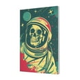 thumbnail image 1 of 12x18 inch Skeleton Astronaut Paintings On Canvas,Man Cave,Bar,Cafes,Living Room Decor Wall Art Prints Poster,Funny Skeleton Astronaut Modern Art Hanging Picture,For Man Cave,Lounge,Bedroom, 1 of 6