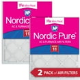 thumbnail image 1 of 12x18x1 Nordic Pure Tru Mini Pleat MERV 11 AC Furnace Air Filters 2 Pack, 1 of 7