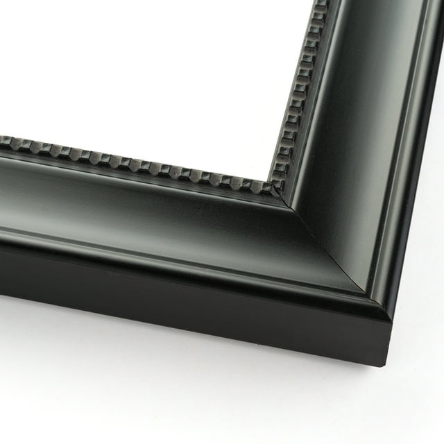 12x19 Frame Black Real Wood Picture Frame Width 1.5 inches | Interior Frame Depth 0.5 inches |