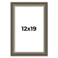 thumbnail image 1 of 12x19 Frame Brown Solid Wood Picture Frame | 1.75 Inch Moulding Width | Austin Frame Complete with, 1 of 8