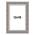 thumbnail image 1 of 12x19 Frame Grey Real Wood Picture Frame Width 2.75 Inches | Interior Frame Depth 0.5 Inches |, 1 of 8