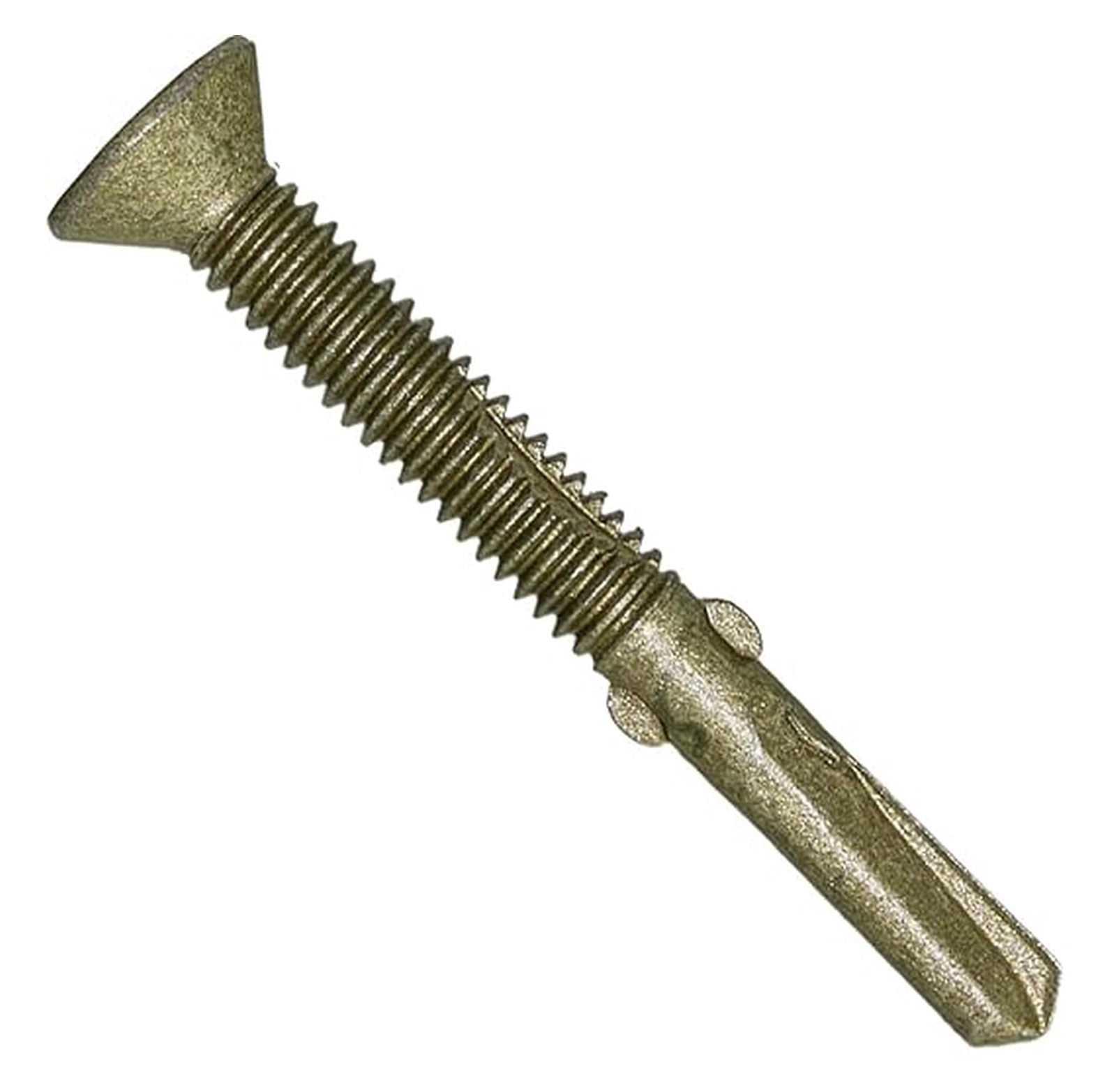 12x2 Reamer Tek Torx/Star Head Self-Drilling Wood to Metal Screws - for Flatbeds, Trailers - T-30 Torx Screw Head 5 POUNDS 340 Screws