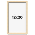 thumbnail image 1 of 12x20 Shadow Box Frame Brown | 0.875 Inches Deep Real Wood Contemporary Shadowbox Display Frame |, 1 of 5
