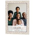 thumbnail image 1 of 12x21 Frame White Real Wood Picture Frame Width 1.5 inches | Interior Frame Depth 0.5 inches |, 1 of 8