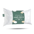 thumbnail image 1 of ComfyDown 12x22 Throw Pillow Insert, Down & Feather Fill, 100% Cotton Cover, Made in USA – Premium Soft Lumbar Decorative Pillow Form Sham Stuffer for Bed, Sofa & Couch, 1 of 8
