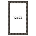 thumbnail image 1 of 12x22 Frame Black-Brown Medieval Solid Wood Picture Frame | 1.5 Inch Moulding Width | Gotham, 1 of 8