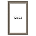 thumbnail image 1 of 12x22 Frame Brown Solid Wood Picture Frame | 1.75 Inch Moulding Width | Austin Frame Complete with, 1 of 8