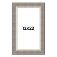 thumbnail image 1 of 12x22 Frame Grey Real Wood Picture Frame Width 2.75 Inches | Interior Frame Depth 0.5 Inches |, 1 of 8