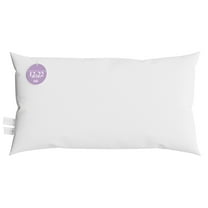 12x22 inch Lumbar Pillow Insert by Looms and Linens with Down Alternative Boudoir Pillow - USA Made Lumbar Pillow Pack of 1