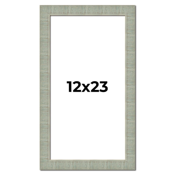 12x23 Frame Green Desert Pear Solid Wood Picture Frame | 1.625 Inch Moulding Width | Interior Frame