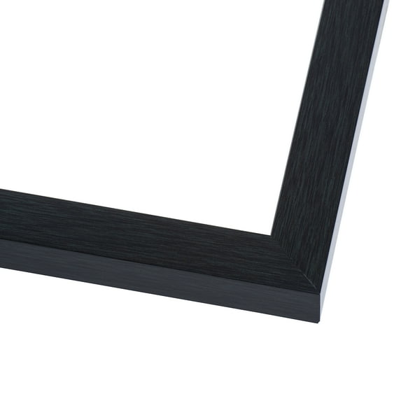 12x24 Classic Modern Grey Picture Frame - UV Acrylic, Foam Board Backing, Hanging Hardware