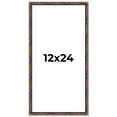 thumbnail image 1 of 12x24 Frame Brown Bamboo with Dark Coffee/Walnut Finish | Solid Wood Picture Frame Width 0.75, 1 of 8
