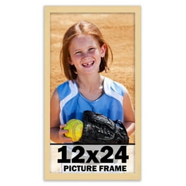 16x24 Frame Brown Picture Frame - Complete Modern Photo Frame Includes UV  Acrylic Shatter Guard