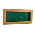 thumbnail image 1 of 12x24 Honey Pecan Shadowbox Frame - Interior Size 12x24 with 3/4" Usable Depth - Forest Green Acid-Free Suede Backing, 1 of 6
