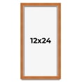 thumbnail image 1 of 12x24 Shadow Box Frame Brown | 0.875 Inches Deep Real Wood Contemporary Shadowbox Display Frame |, 1 of 6