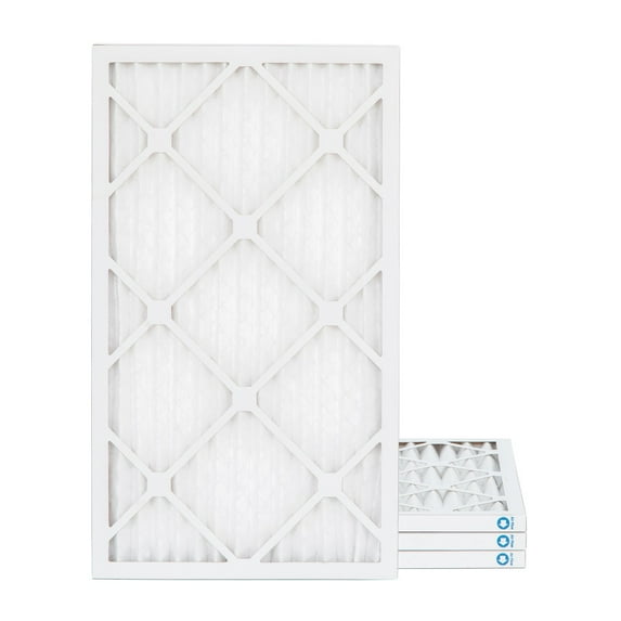 12x24x1 MERV 11 ( MPR 1000, FPR 7-8 ) Pleated 1" Air Filters for AC and Furnace. 4 PACK. Exact Size: 11-1/2 x 23-1/2 x 3/4