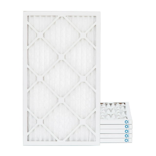 12x24x1 MERV 8 Pleated AC Furnace Air Filters. 6 Pack