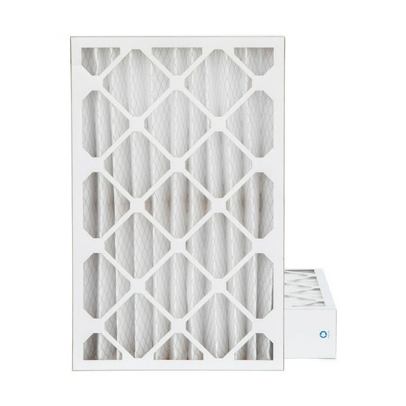 12x24x4 MERV 8 ( MPR 600, FPR 5-6 ) 4" Air Filters for AC & Furnace. 2 Pack. Exact Size: 11-3/8 x 23-3/8 x 3-3/4