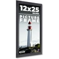thumbnail image 1 of 12x25 Frame Black Passaggi Solid Wood Picture Frame Width 1.5 Inches | Interior Depth 0.5 Inches |, 1 of 8