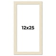 thumbnail image 1 of 12x25 Frame White Real Wood Picture Frame Width 1.5 inches | Interior Frame Depth 0.5 inches | Barn, 1 of 8