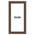 thumbnail image 1 of 12x26 Copper and Brown Real Wood Picture Frame Width 2 inches | Interior Frame Depth 0.5 inches |, 1 of 8