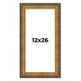 thumbnail image 1 of 12x26 Frame Vintage Gold Solid Wood Picture Frame | 2.5 Inch Moulding Width | Ornate Bronze Museo, 1 of 8