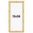 thumbnail image 1 of 12x26 Shadow Box Frame Gold | 1.625 Inches Deep Real Wood Traditional Shadowbox Display Frame | UV, 1 of 5