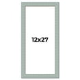 thumbnail image 1 of 12x27 Frame Blue Teal Distressed Solid Wood Picture Frame | 1.625 Inch Moulding Width | Sonoma Blue, 1 of 8