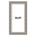 thumbnail image 1 of 12x27 Frame Grey Real Wood Picture Frame Width 2.75 Inches | Interior Frame Depth 0.5 Inches |, 1 of 8