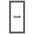 thumbnail image 1 of 12x28 Frame Black-Brown Medieval Solid Wood Picture Frame | 1.5 Inch Moulding Width | Gotham, 1 of 8