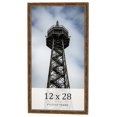 thumbnail image 1 of 12x28 Frame Gold Kingsley Distressed Solid Wood Picture Frame Width 0.75 Inches | Interior Frame, 1 of 8