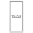 thumbnail image 1 of 12x28 Shadow Box Frame White | 2 Inches Deep Real Wood Contemporary Shadowbox Display Frame | UV, 1 of 8