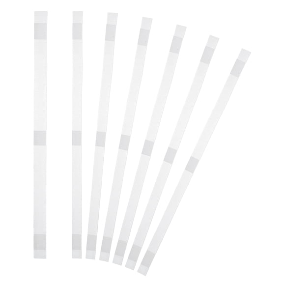 12x285mm Thermal Binding Strips, 10PCS Glue Strips Tape Hot Melt Adhesive with Mesh Backing for Book Binding Repair Albums Pictures Files Crafts A4 Letter Size, White