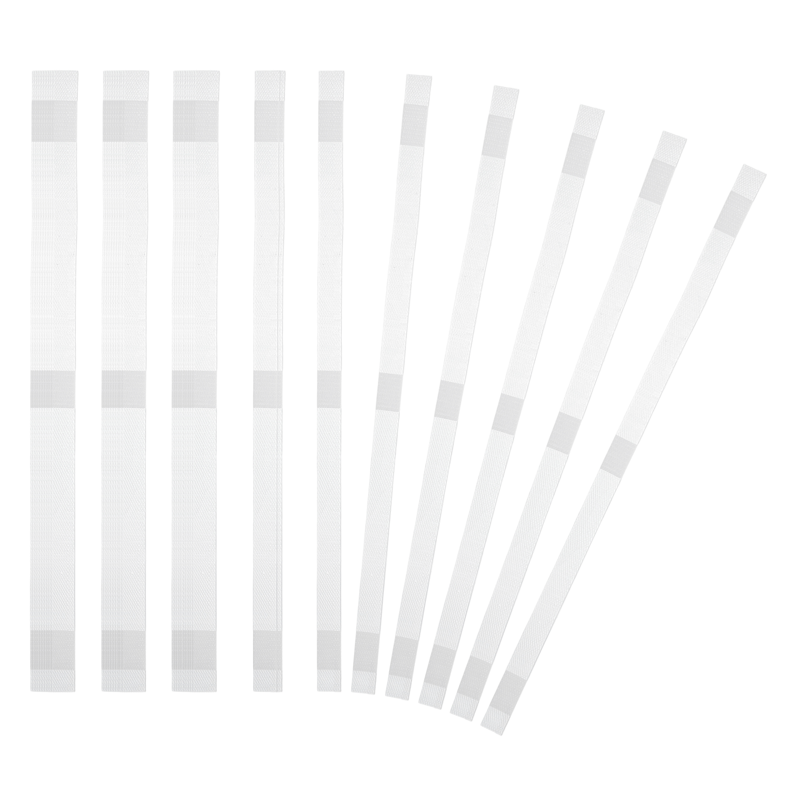 12x285mm Thermal Binding Strips, 50PCS Glue Strips Tape Hot Melt Adhesive with Mesh Backing for Book Binding Repair Albums Pictures Files Crafts A4 Letter Size, White