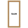 thumbnail image 1 of 12x29 Frame Gold Real Wood Picture Frame Width 1.5 inches | Interior Frame Depth 0.5 inches |, 1 of 8