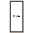 thumbnail image 1 of 12x30 Frame Silver Real Wood Picture Frame Width 1.25 Inches | Interior Frame Depth 0.5 Inches |, 1 of 8