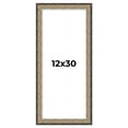thumbnail image 1 of 12x30 Frame Silver Real Wood Picture Frame Width 1.75 Inches | Interior Frame Depth 0.5 Inches |, 1 of 8