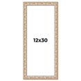 thumbnail image 1 of 12x30 Frame White Real Wood Picture Frame Width 1.5 inches | Interior Frame Depth 0.5 inches |, 1 of 8