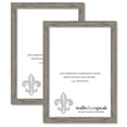 thumbnail image 1 of 12x31 Gray Barnwood Picture Frame for Puzzles Posters Photos or Artwork (2-Pack), 1 of 4