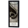 thumbnail image 1 of 12x32 Frame Black Passaggi Solid Wood Picture Frame Width 1.5 Inches | Interior Depth 0.5 Inches |, 1 of 8